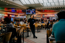 Load image into Gallery viewer, "koreatown plaza" shirt — black