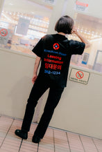 Load image into Gallery viewer, "koreatown plaza" shirt — black